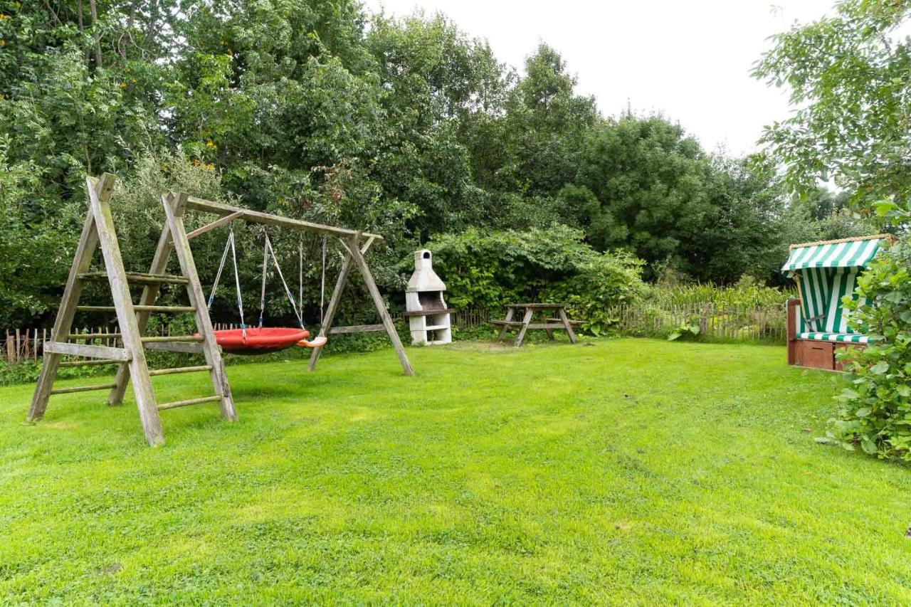 Ferienwohnung Vogelkoje Vollerwiek Exterior foto