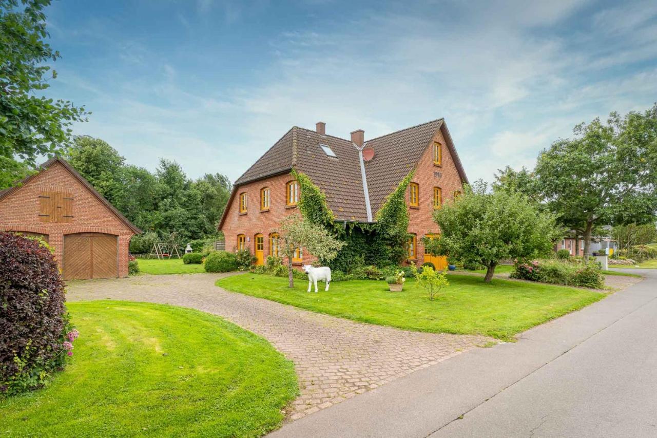 Ferienwohnung Vogelkoje Vollerwiek Exterior foto