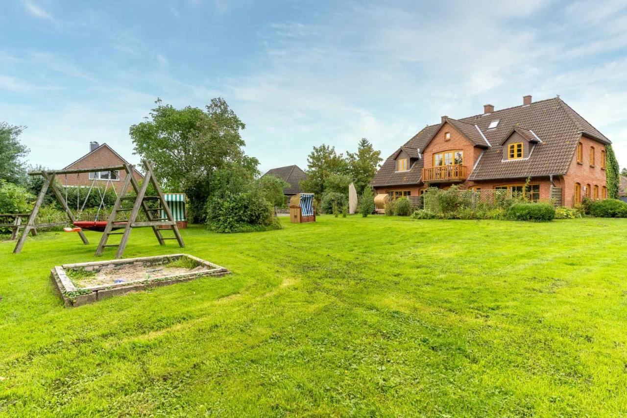 Ferienwohnung Vogelkoje Vollerwiek Exterior foto